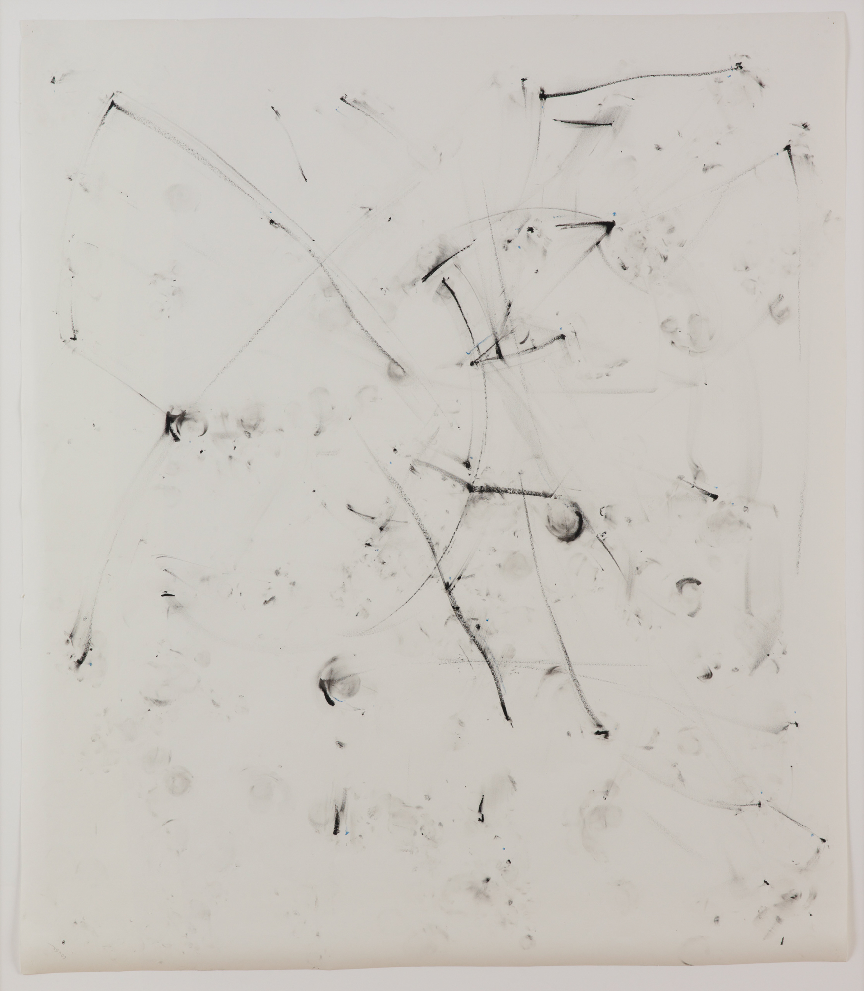 Trisha Brown Untitled, 2006 Charcoal and pastel on paper 60 x 52 inches